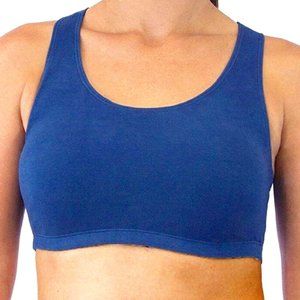 Leading Lady Women's Light Impact Sports Bra, Navy, Style #514